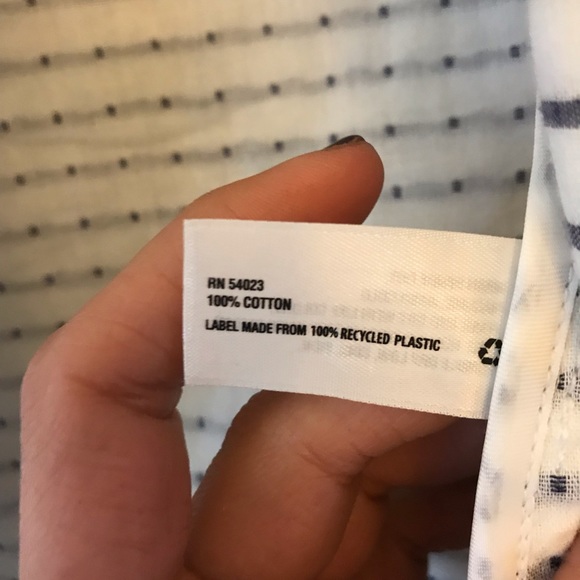 Gap The Academy Blazer White with Blue Stripes - Picture 6 of 6